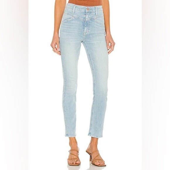 ⭐️ MOTHER Dazzler yoke front ankle jeans - Picture 1 of 8